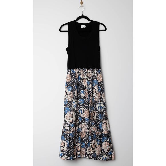 Tanya Taylor Devon Black Floral Dress - Picture 4 of 9